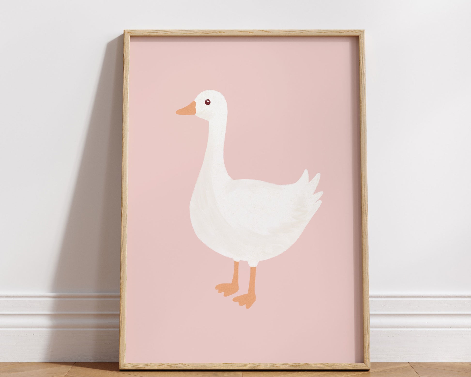 Affiche Oie blanche
