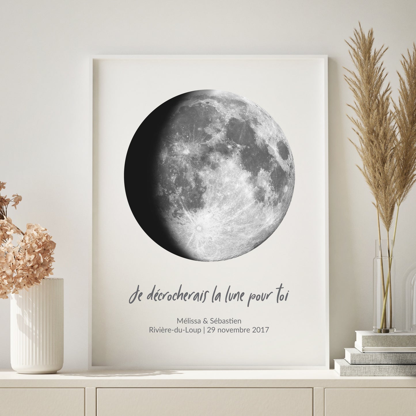 Phase de la lune personnalisée