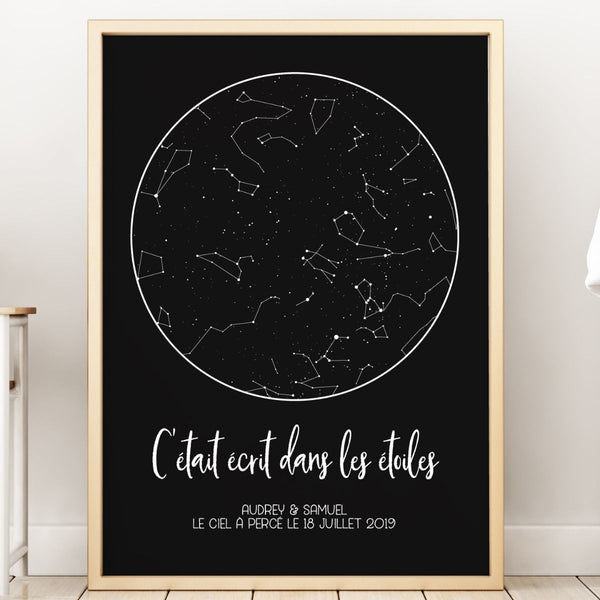 Cartes des étoiles