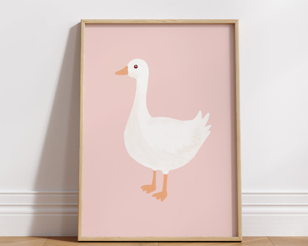 Affiche Oie blanche
