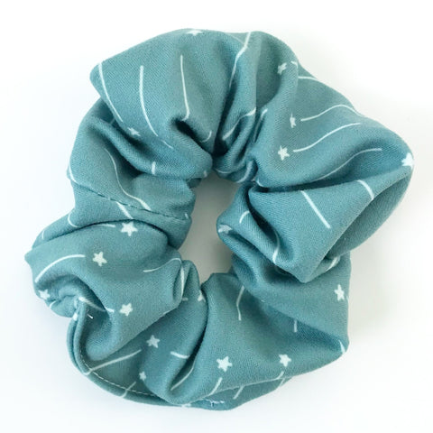 Chouchou Étoiles filantes en bleu-vert