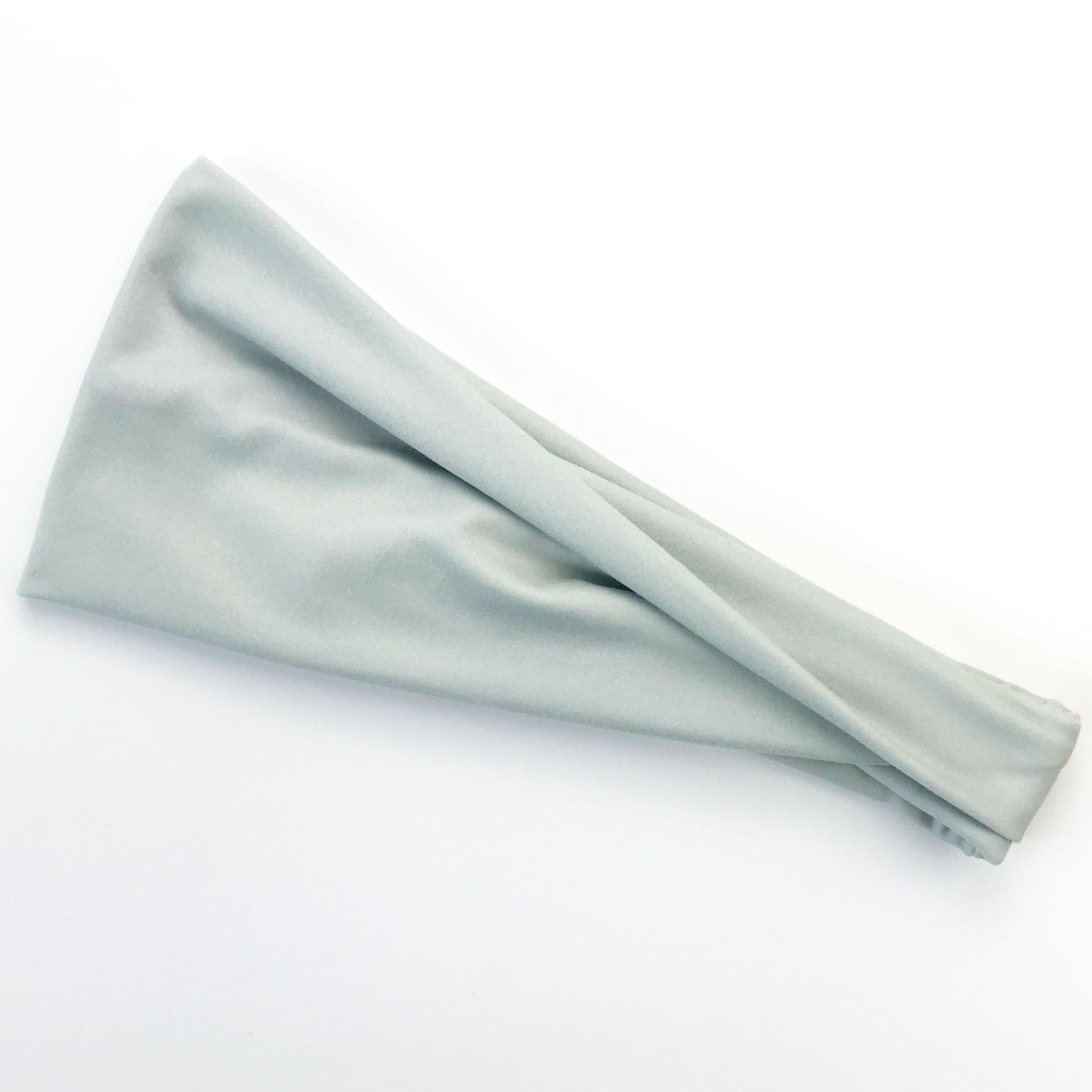 Bandeau uni vert sauge
