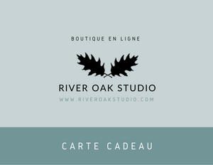 Carte-cadeau River Oak Studio